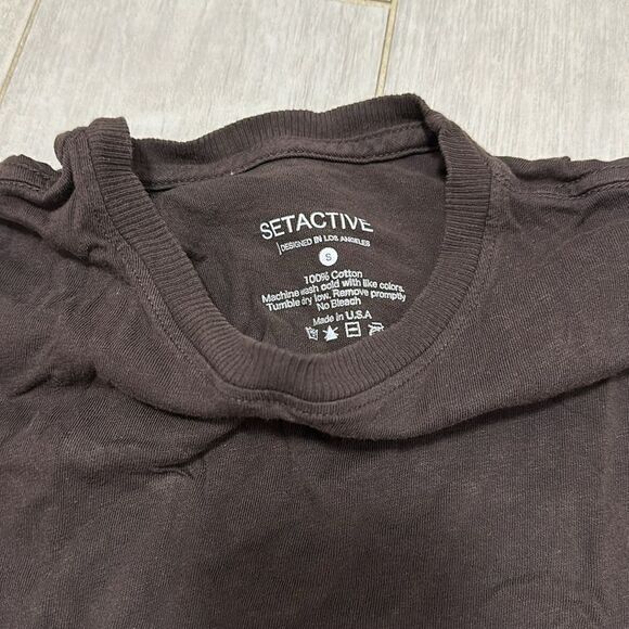 Set active new small brown tee - Picture 3 of 4